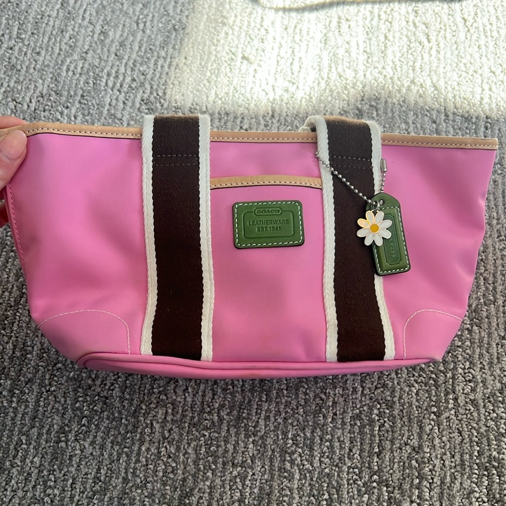 Coach Pink Springtime Bag
